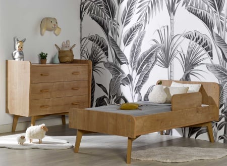 Chambre bébé complète WOOD - Chêne Vintage  - 3