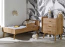 Lit évolué combiné WOOD Chêne Vintage - 1