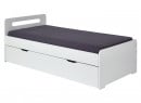 Lit gigogne 90x200 LEVIS - Blanc - 6