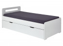 Lit gigogne 90x200 LEVIS - Blanc - 6