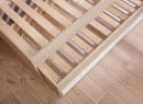 Lit gigogne 90x200 rangement OSLO Bois/Blanc - 6