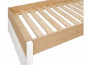 Lit enfant 90x200 PRADO – Blanc/Chêne Nateo Concept - 6