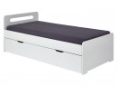 Lit gigogne 90x190 LEVIS - Blanc - 6