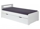 Lit gigogne 90x190 LEVIS - Blanc - 6