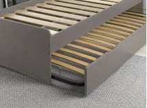 Lit gigogne 90x190 LEVIS Lin - 3