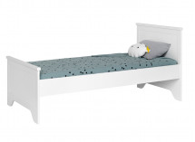Lit gigogne 90x190 SPARTE Blanc - 3