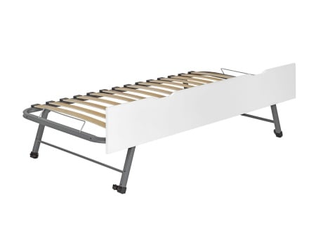 Tiroir gigogne 90x190 Blanc - 1