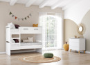 Lit superposé 90x190 LEVIS – Blanc Nateo Concept - 3