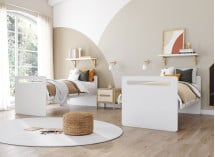 Lit superposé 90x190 LEVIS – Blanc Nateo Concept - 2