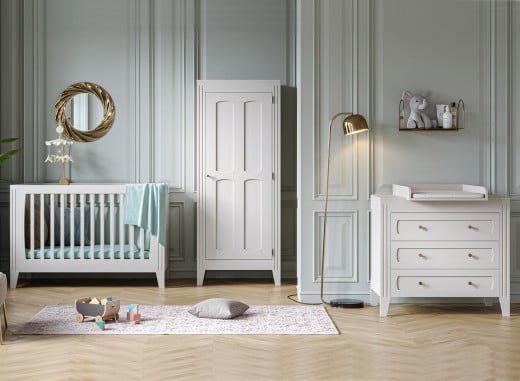 Chambre bébé complète MILENNE Blanc