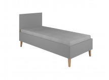 Lit enfant 80x180 DREAM  Gris/Chêne - 2