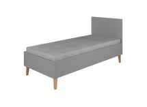 Lit enfant 80x180 DREAM  Gris/Chêne - 4