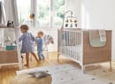 Chambre bébé complète ELLIOT - Blanc/Chêne - 2