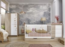 Chambre bébé duo SALTO - Chêne