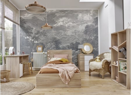 Chambre bébé duo SALTO Chêne - Evoluée