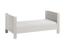 Lit évolué MILENNE Blanc sur fond blanc