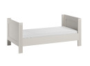 Lit évolué MILENNE Blanc sur fond blanc