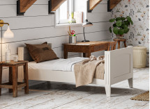 Lit évolué MILENNE Blanc