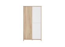Armoire 3 portes SALTO Chêne - Fermée