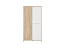 Armoire 3 portes SALTO Chêne - Fermée