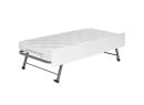 Lit gigogne 90x200 ALBI Blanc/Chêne - 5