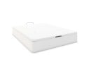 Lit coffre 160 x 200 cm BASTIA Blanc - 3