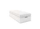 Lit coffre 90 x 200 cm BASTIA Blanc - 1