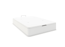 Lit coffre 140 x 200 cm BASTIA Blanc - 3