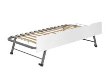 Tiroir gigogne 90x190 Blanc - 2