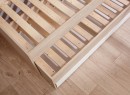 Lit gigogne avec rangement 90x200 OSLO Bois/Blanc - 3