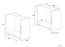 Penderie ANDY - Dimensions