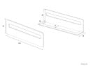 Barrière de lit 120cm BRISBANE Nateo Concept - dimensions