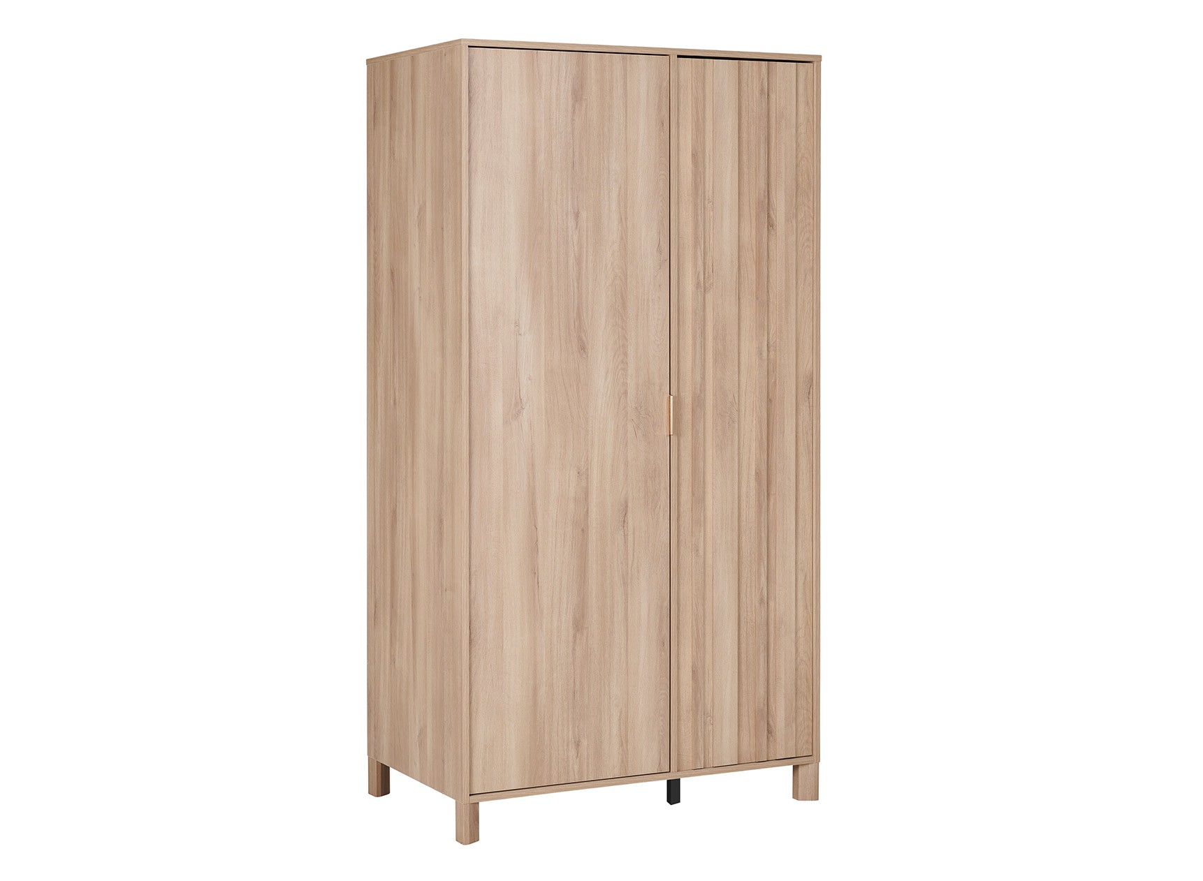 Armoire 2 portes JULIA sur fond blanc