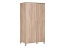 Armoire 2 portes JULIA sur fond blanc
