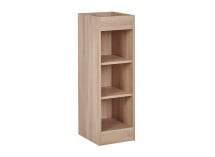 Petite bibliothèque mobile JULIA sur fond blanc sans accessoire