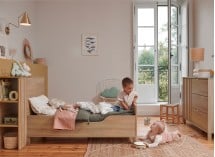 Lit enfant évolué JULIA avec commode