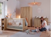 Armoire 2 portes JULIA sur fond ambiance - 2