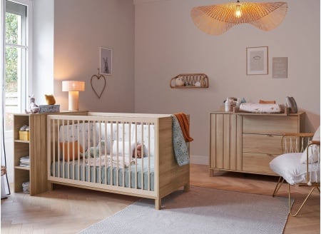 Chambre bébé duo JULIA - Fond ambiance