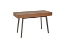 Bureau en bois 1 tiroir VINTAGE - Noyer - 5