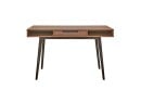 Bureau en bois 1 tiroir VINTAGE - Noyer - 7