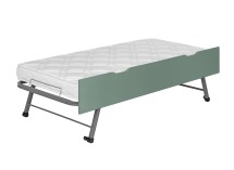 Tiroir gigogne 90x190 BRISBANE Kaki - 1