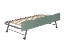 Tiroir gigogne 90x190 BRISBANE Kaki - 2