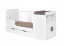 Lit bébé évolutif HYDRO Blanc - 7