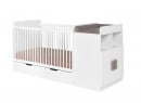 Lit bébé évolutif HYDRO Blanc - 6