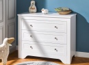 Commode 3 tiroirs SPARTE Blanc - 1