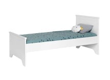 Lit enfant 90x190 SPARTE Blanc - 2