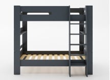 Lit superposé 90x190 LUKA Ardoise - 2