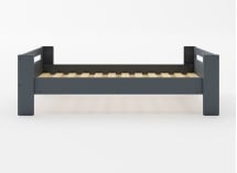 Lit enfant 90x190 LUKA Ardoise - 4