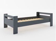 Lit enfant 90x190 LUKA Ardoise - 3
