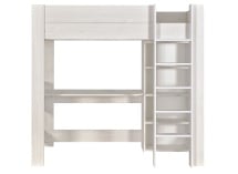 Lit mezzanine bureau et rangement 90x190 JACOB - 8